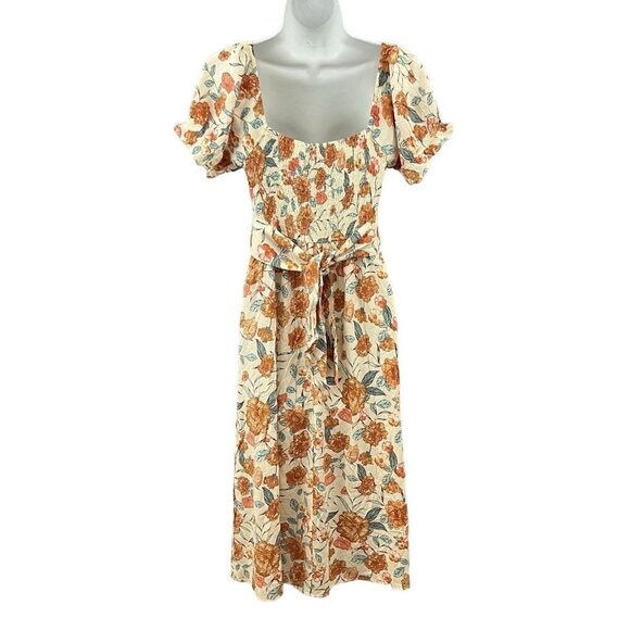 Fortunate One Caramel Kisses Midi Dress Size S - Picture 9 of 16